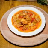 Lamb stew with vegetables