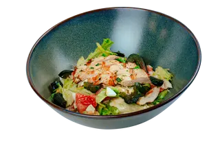 Салата  с пиле и смокини (350г)