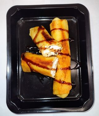 Naleśniki z serem na słodko 2szt