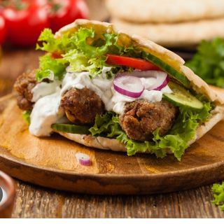 Pita falafel (solo)