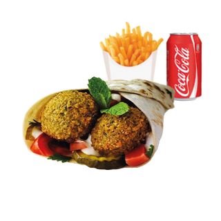 Menú Durum Falafel con Queso