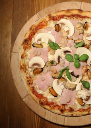 Pizza Quattro stagioni - mała 25 cm