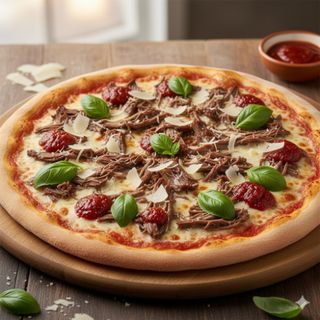 Pizza Carrillada (28 Cm.)