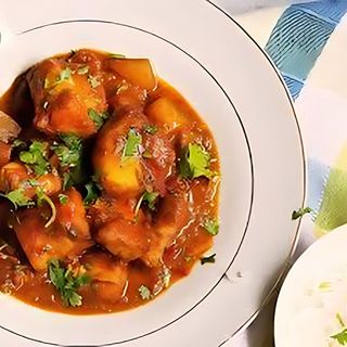 Fish jalfrezi