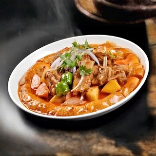 125 Острая баранина с лепешками 馕包肉