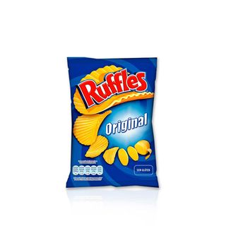 Batatas rufles original / presunto / kat chup