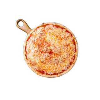 1 Pizza (28 cm.) + alitas de pollo (6 uds.) + bebida