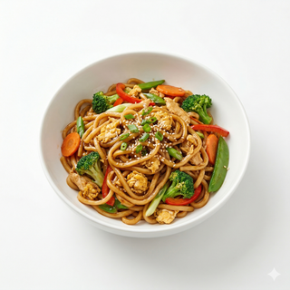 Pasta de arroz salteado (鸡蛋炒年糕)