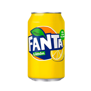 Fanta Limón lata 330ml.