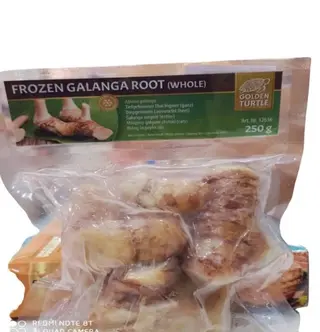 Golden Turtle - Kha DUBOKOSMRZNUTI SVJEŽI KORIJEN GALANGALA (CIJELI) 250 G