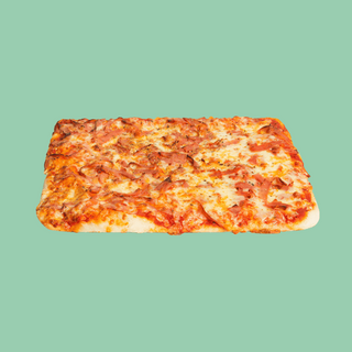 Pizza York y queso Porción