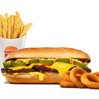 Long Chilli Cheese Beef/Chilli Chicken / Plant Based Zestaw