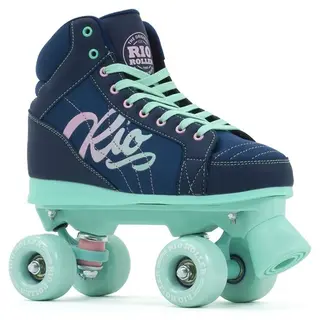 Ролики Rio Roller Lumina navy-green, Синьо-зелений, 35.5