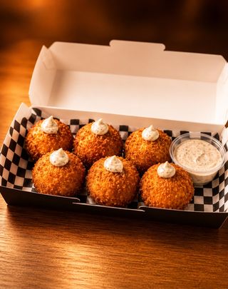 Croquetas de kimchi