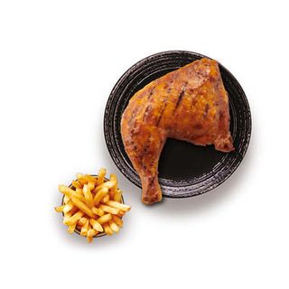 1/4 Chicken & Choice of Side