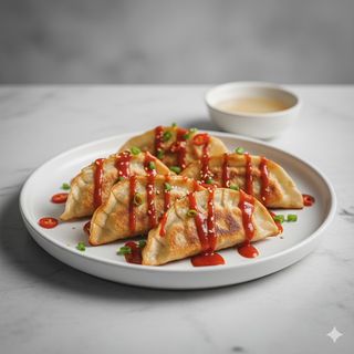 Samyang buldak gyoza
