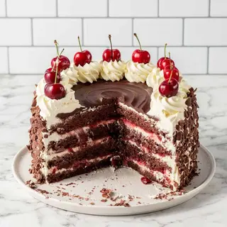 Black Forest Cake 500 Gms