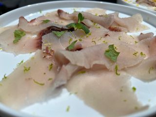 Pesce spada del Mediterraneo con lime e menta 150 g