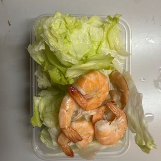 Ensalada De Gamba Con Zanahorias