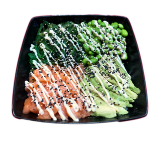 Salmon poke