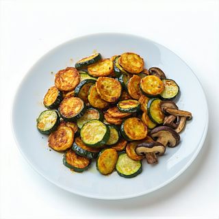 Vinete,dovlecei si ciuperci prajite LA CAO (300gr.)