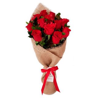 წითელი ვარდები (12 ცალი)