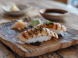 Aburi Sushi Pez Mantequilla (2 Uds.)