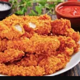 Панорано свинско филе с бекон, кашкавал и гарнитура (300г)