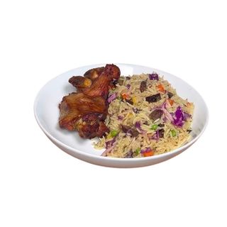 Suya rice + Turkey only