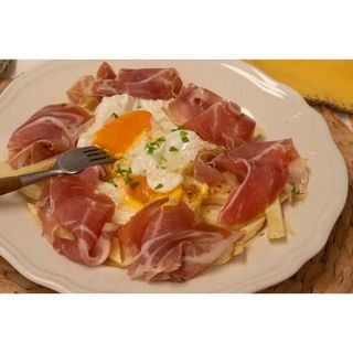 Huevos Rotos Con Jamón