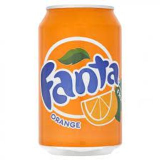 Fanta Naranja lata 330ml.
