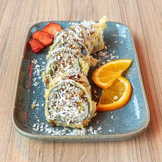 Futomak z węgorzem w tempurze