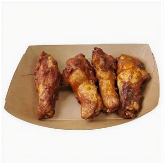 Alitas de pollo barbacoa (4 uds.)