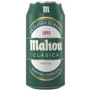 Cerveza Mahou 330ml lata