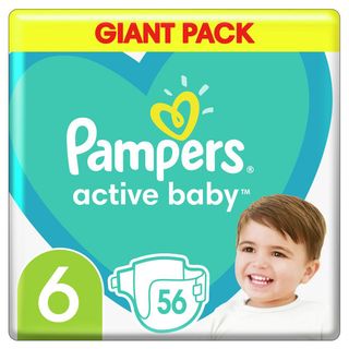 Տակդիր մանկական Pampers N6