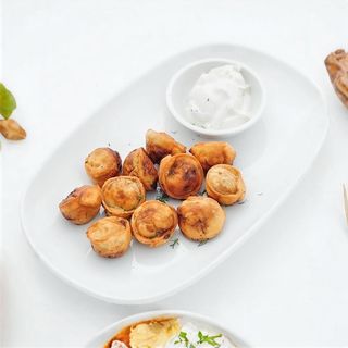 Жаренные пельмени