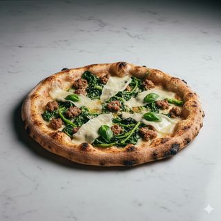 Salsiccia, cicoria e provola