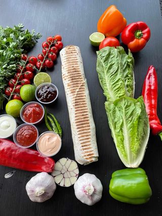 4. Rollo Kebab Tylko Mięso średni