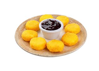 Топени сиренца със сладко от боровинки (250г)