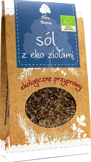 SÓL Z ZIOŁAMI BIO 100 g - DARY NATURY