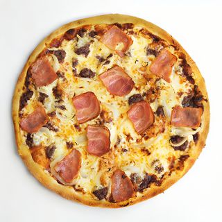 Pizza barbacoa mexicana (mediana)