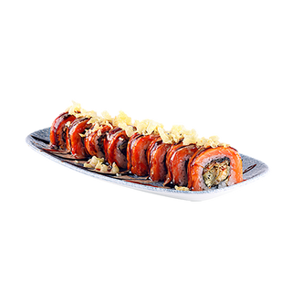 Uramaki z węgorzem Teriyaki