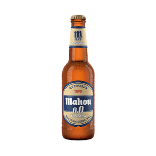 Cerveza Mahou 0,0 Tostada (33 cl.)