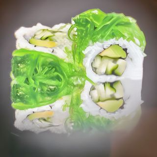 66. Uramaki California Wakame (8 Pzs.)