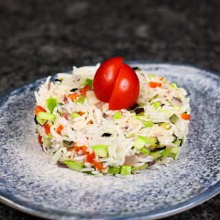 ბრინჯი ბოსტნეულით