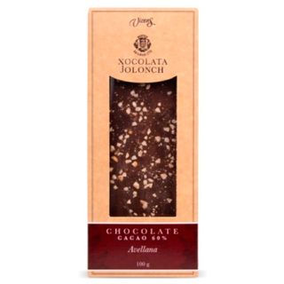 Chocolate Negro Cacao 60% con Avellana Jolonch 100 Gr.