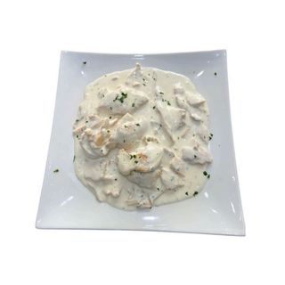 Espadon À La Crème Et Aux Champignons