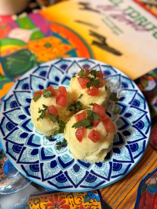 Puree de papas al ajo