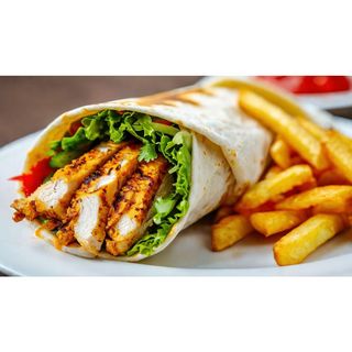 Chicken Wraps + Chips