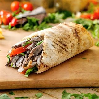 Sandwich Shawarma Viande